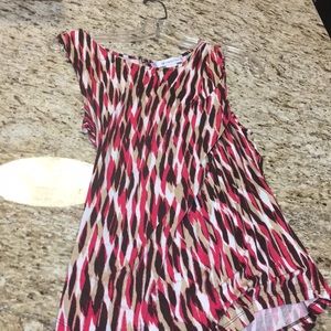 Tank style blouse, multi